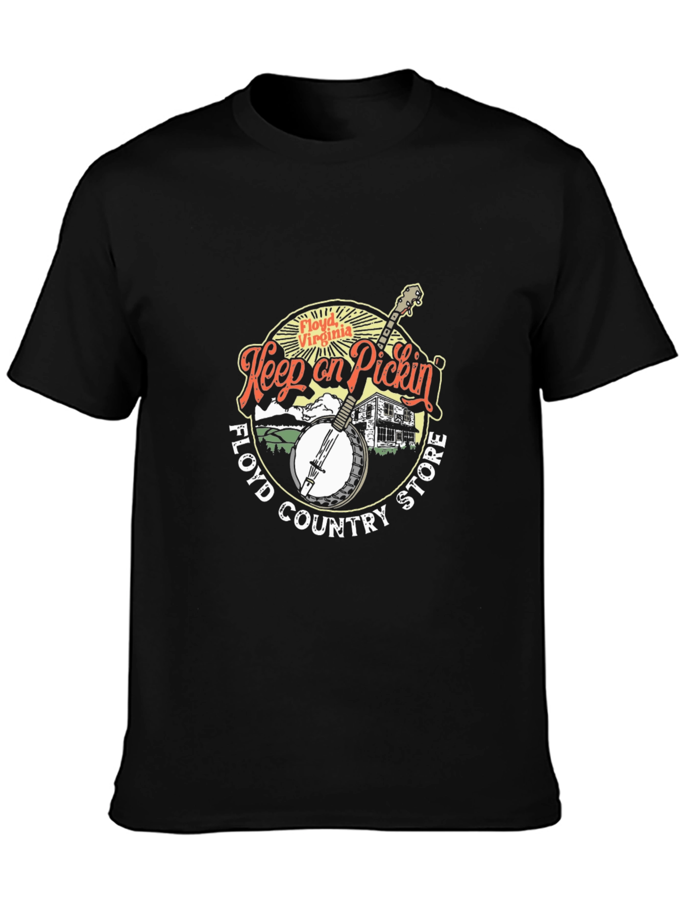 Floyd Country Store Keep on Pickin Graphic Tee