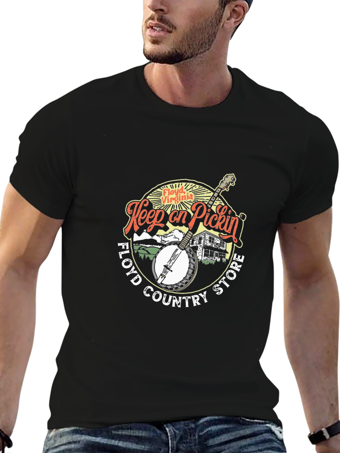 Floyd Country Store Keep on Pickin Graphic Tee