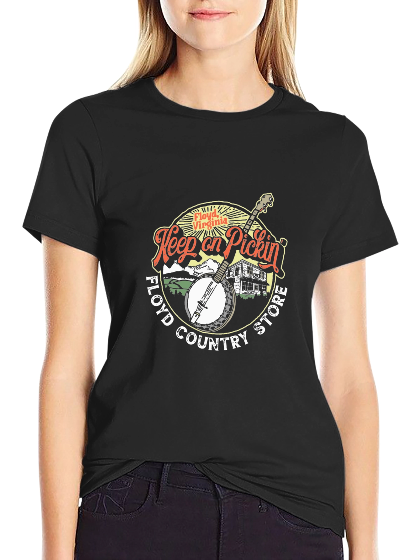 Floyd Country Store Keep on Pickin Graphic Tee