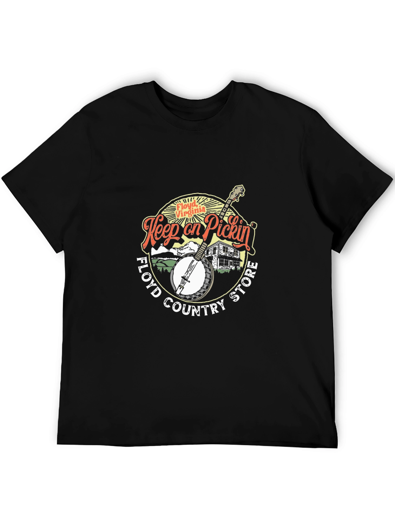 Floyd Country Store Keep on Pickin Graphic Tee