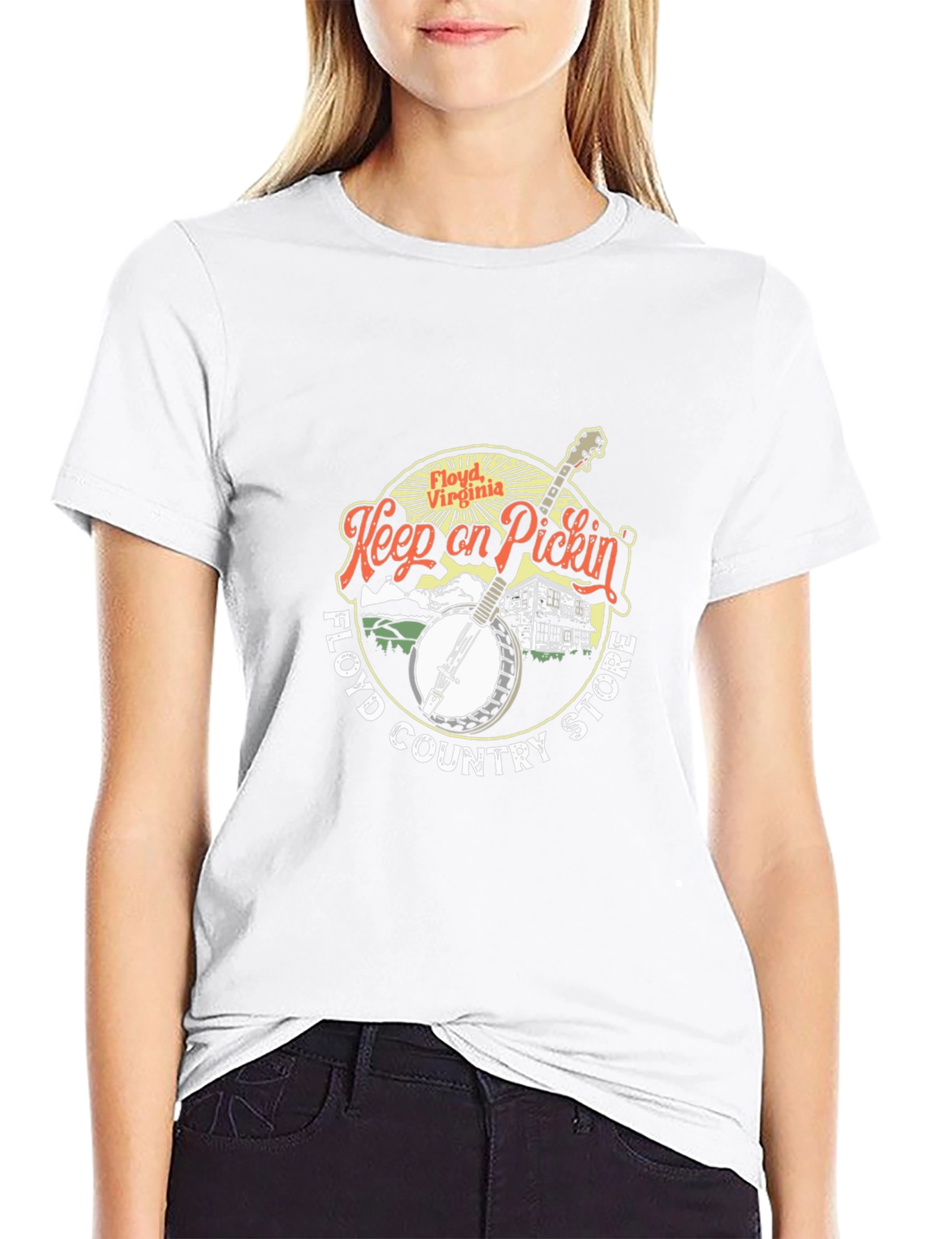 Floyd Country Store Keep on Pickin Graphic Tee