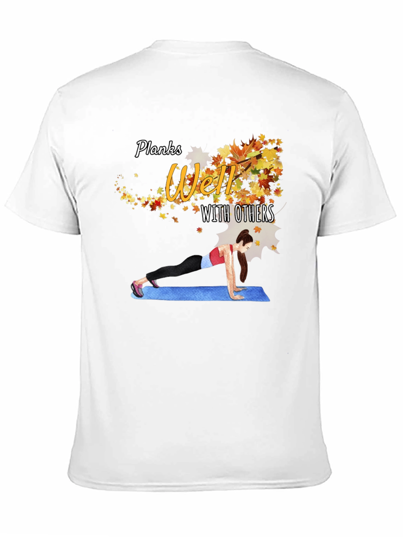 Planks Well With Others Graphic Tee