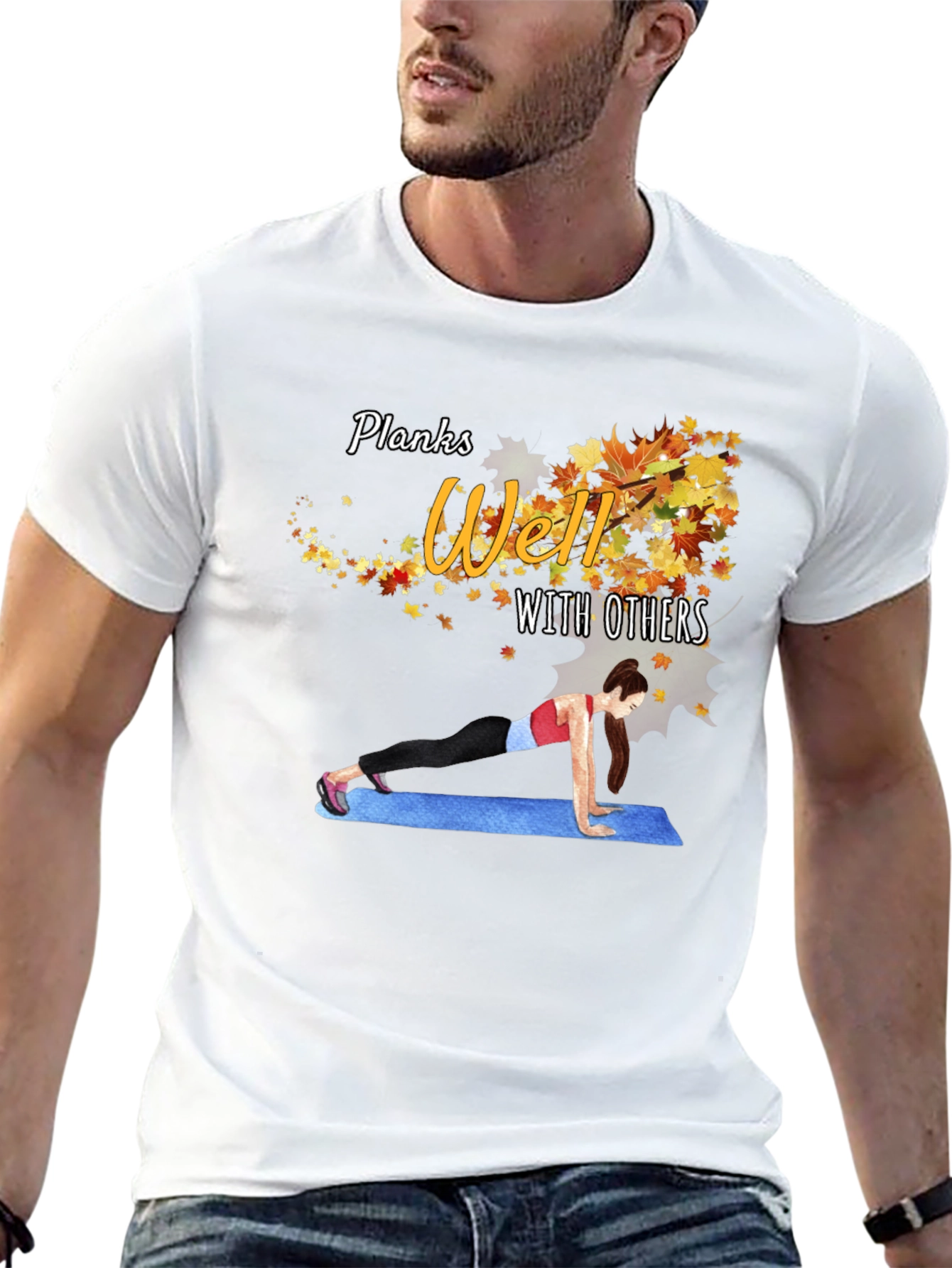 Planks Well With Others Graphic Tee