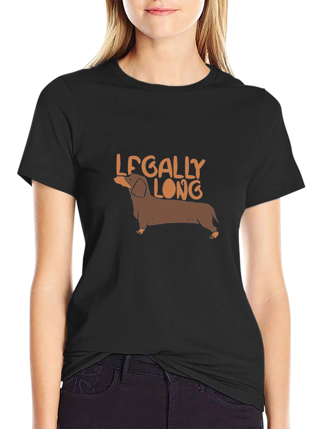 Legally Long Dachshund Graphic Tee