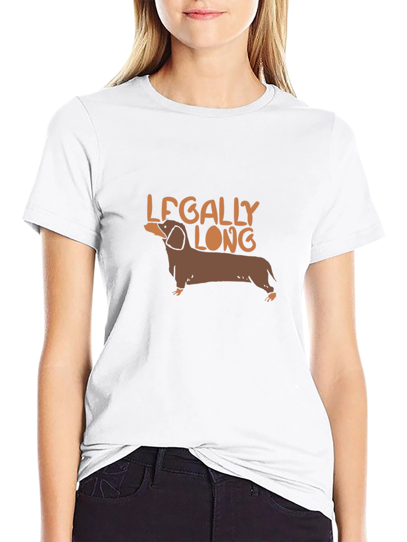 Legally Long Dachshund Graphic Tee