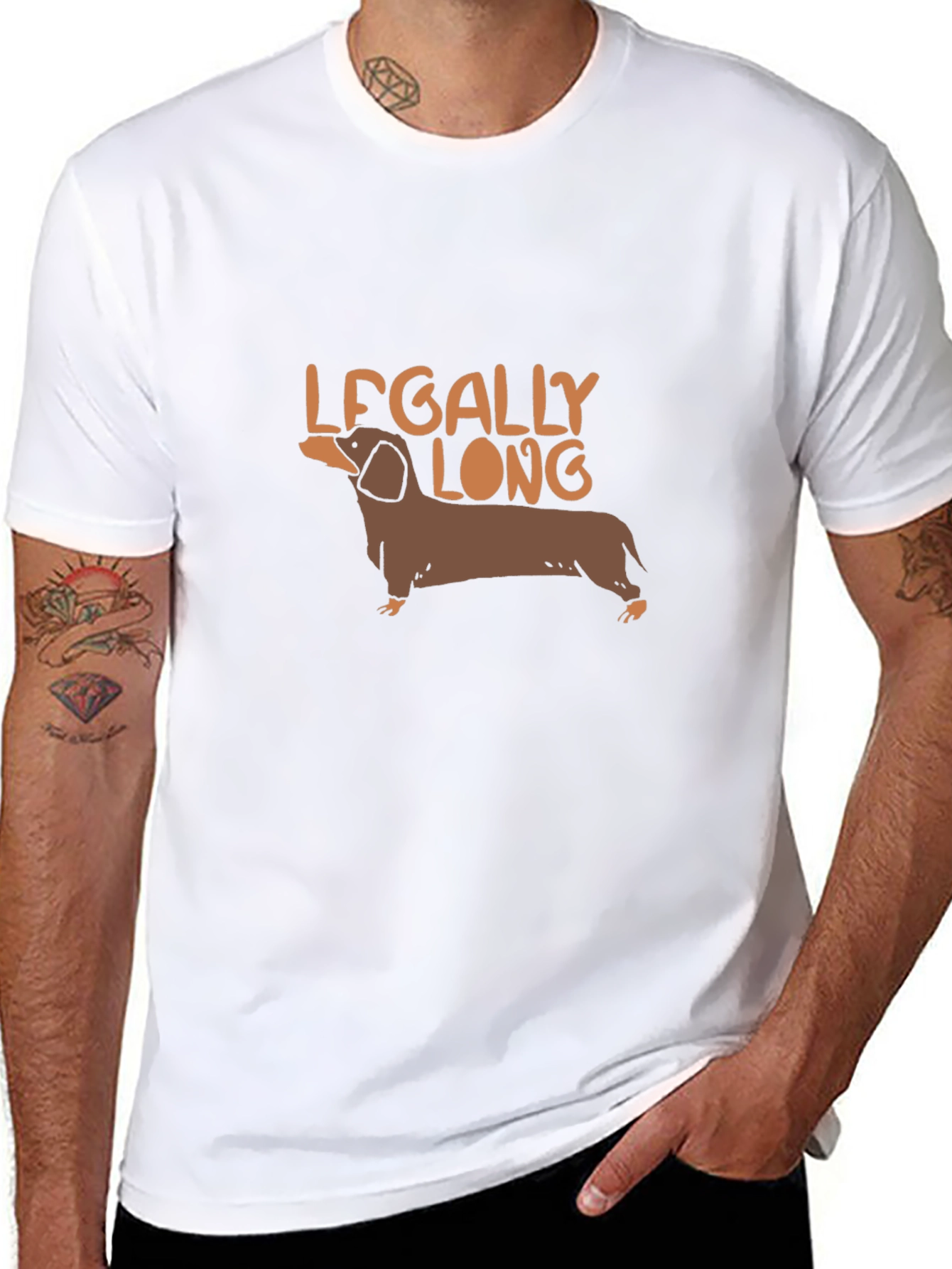 Legally Long Dachshund Graphic Tee