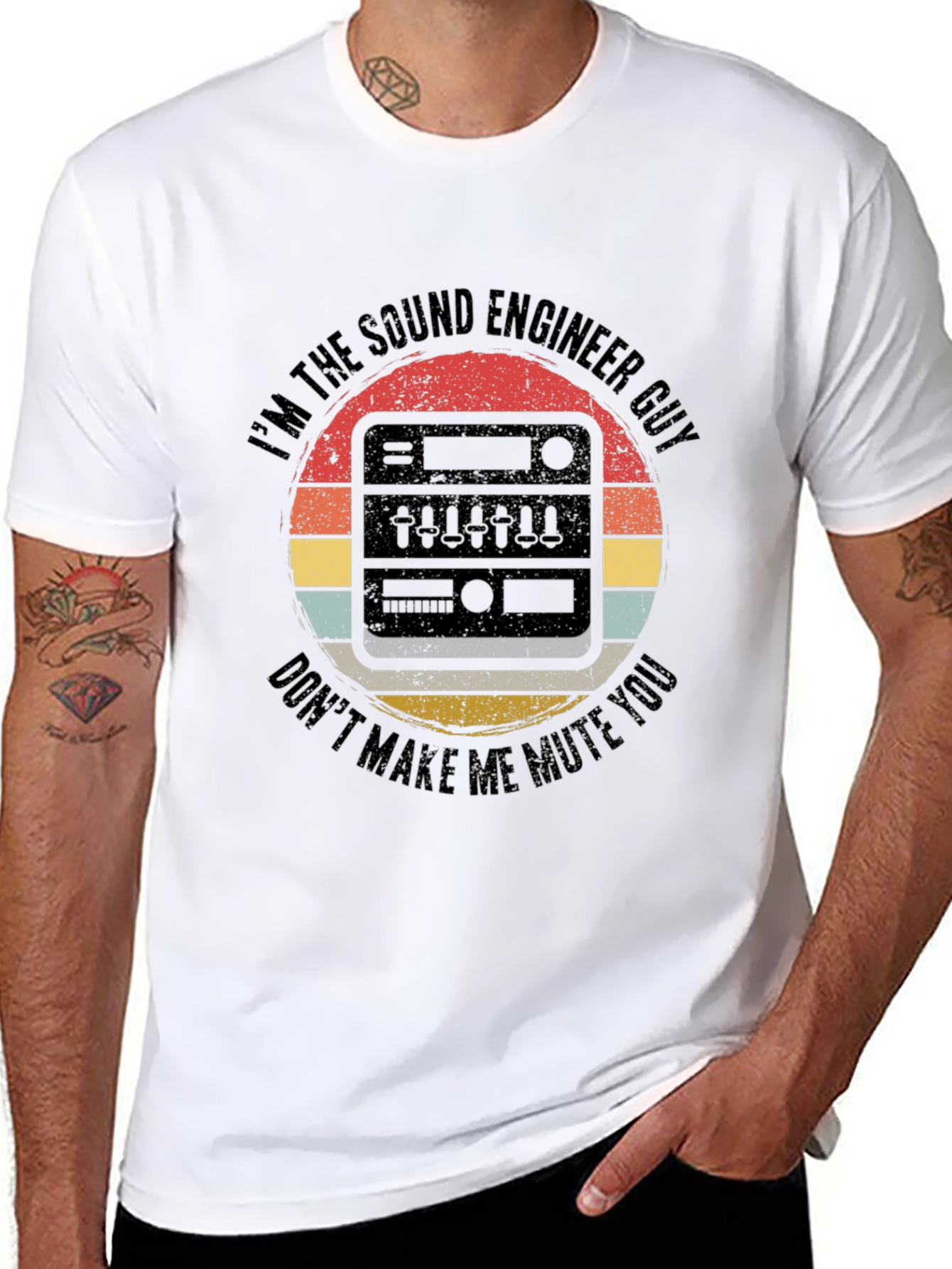 Sound Engineer Graphic Tee - Mute You
