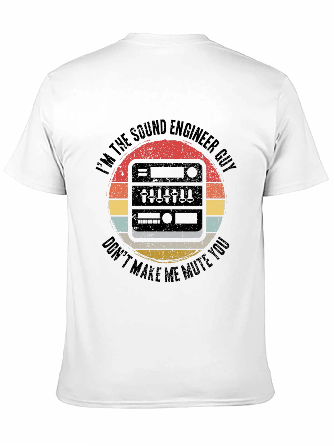 Sound Engineer Graphic Tee - Mute You