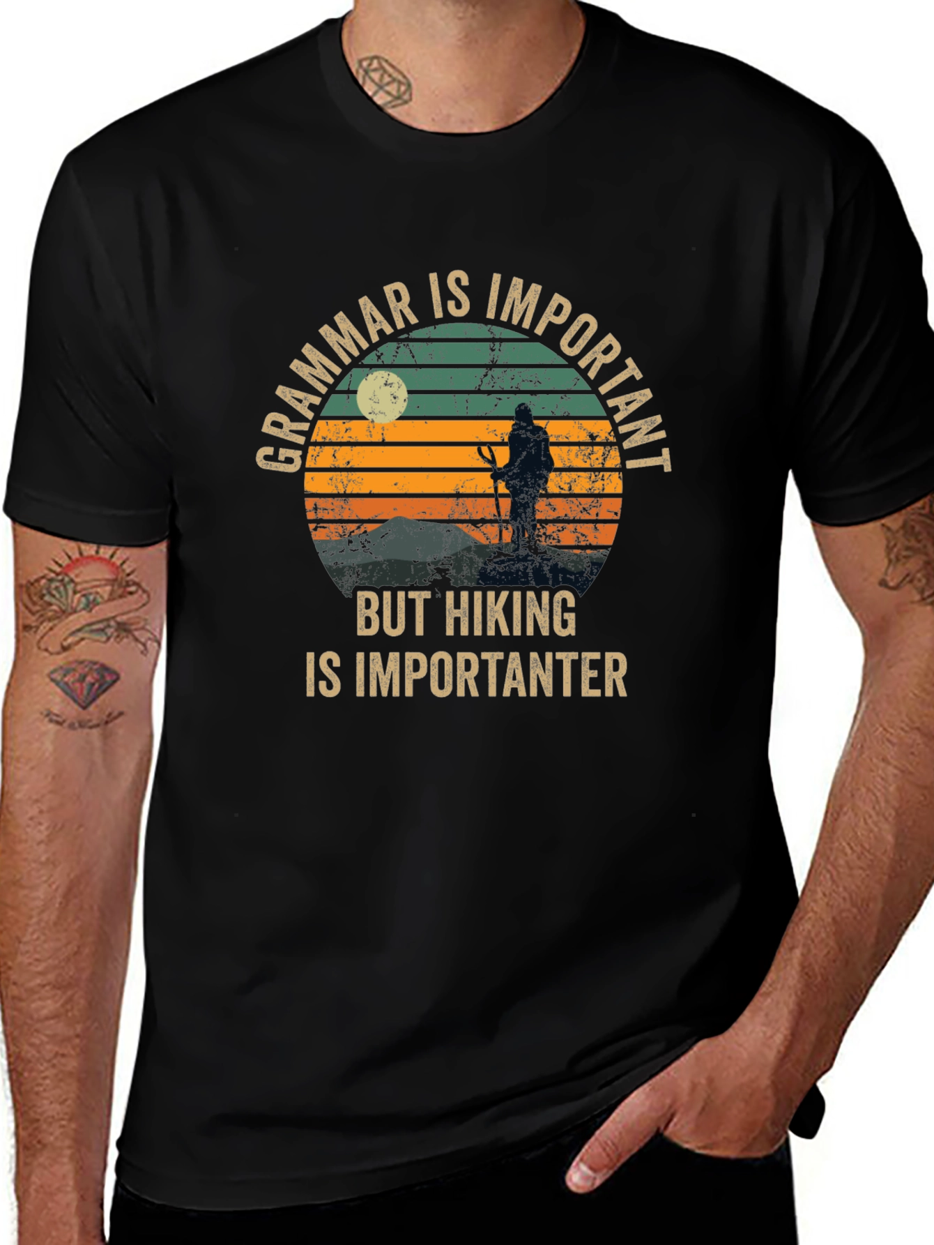 Grammar Hiking T-Shirt - Importanter Tee