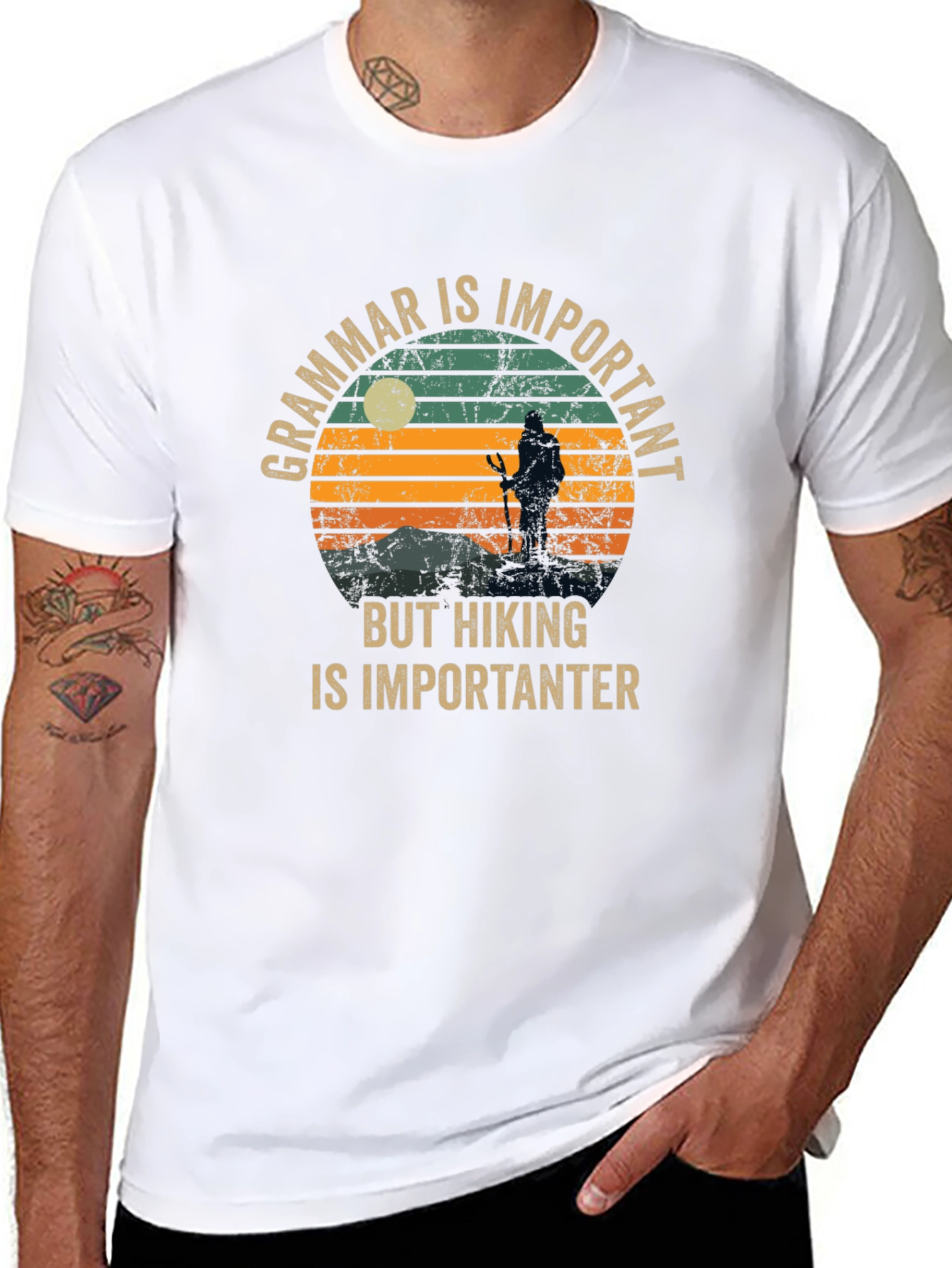 Grammar Hiking T-Shirt - Importanter Tee