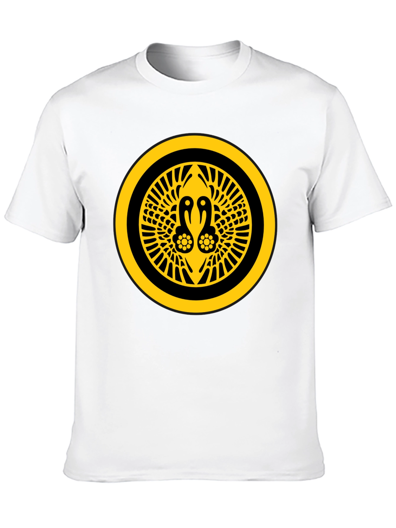 Crane Crest Graphic Tee - Black