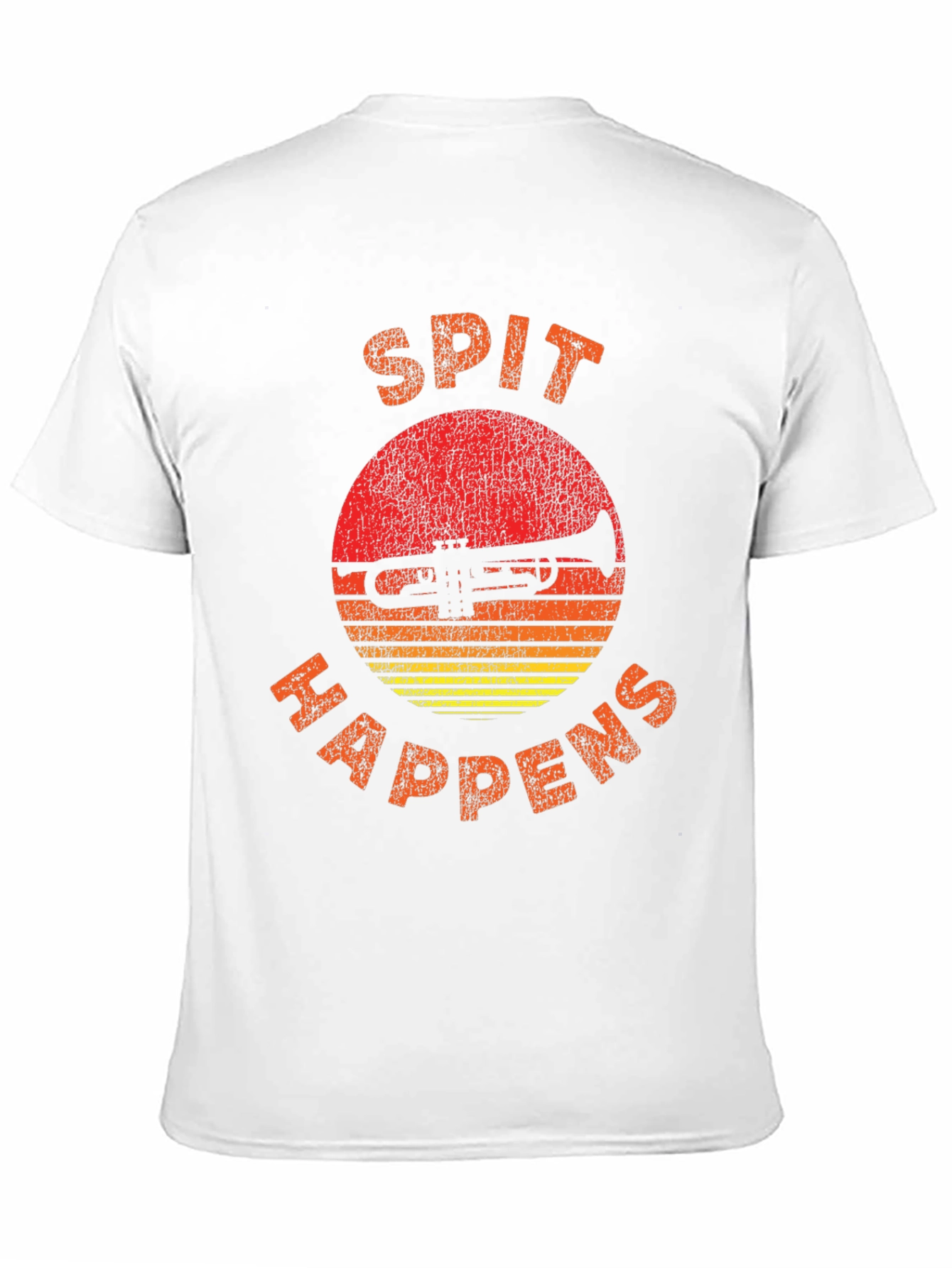 Spit Happens Trumpet T-Shirt - Music Lover Tee