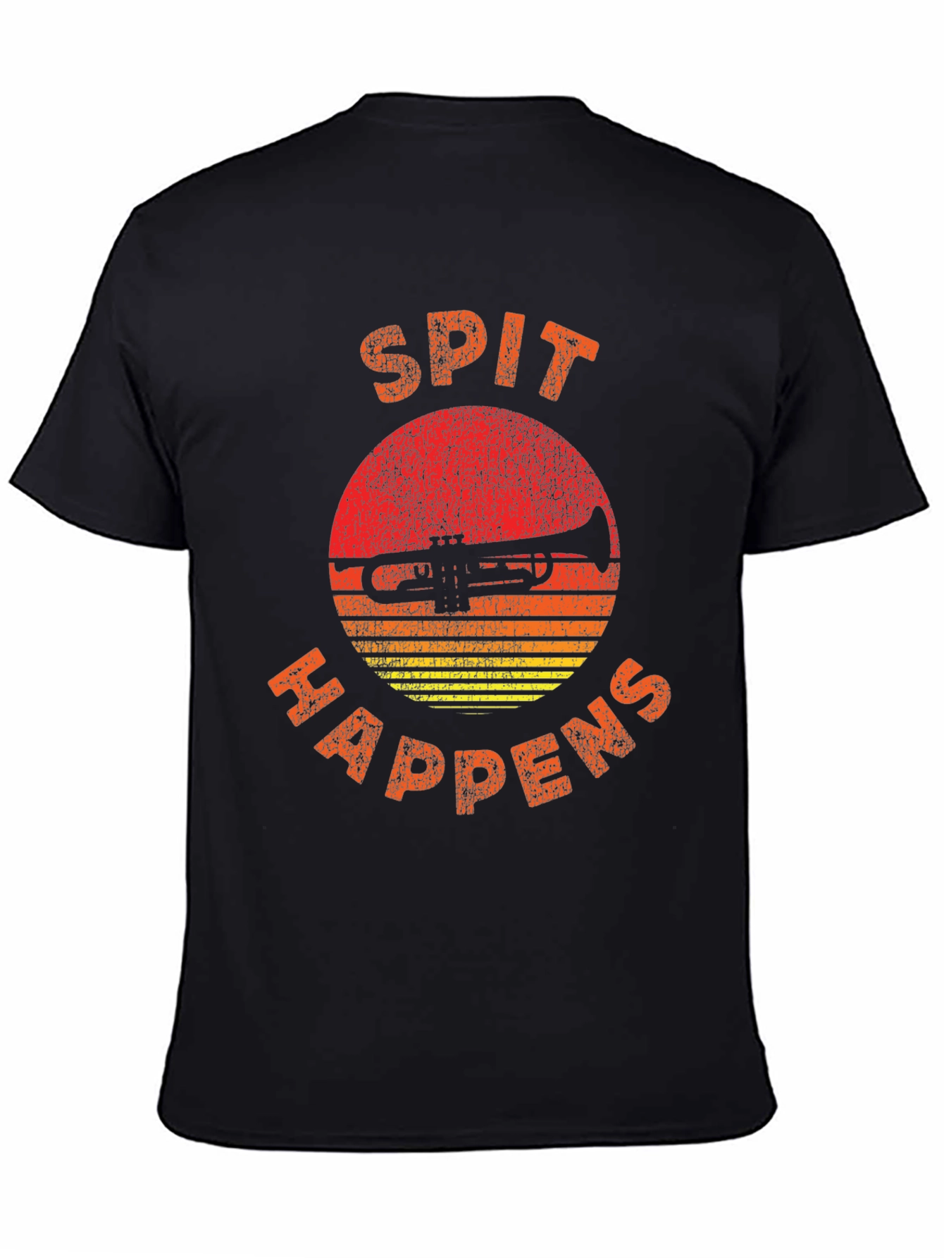 Spit Happens Trumpet T-Shirt - Music Lover Tee