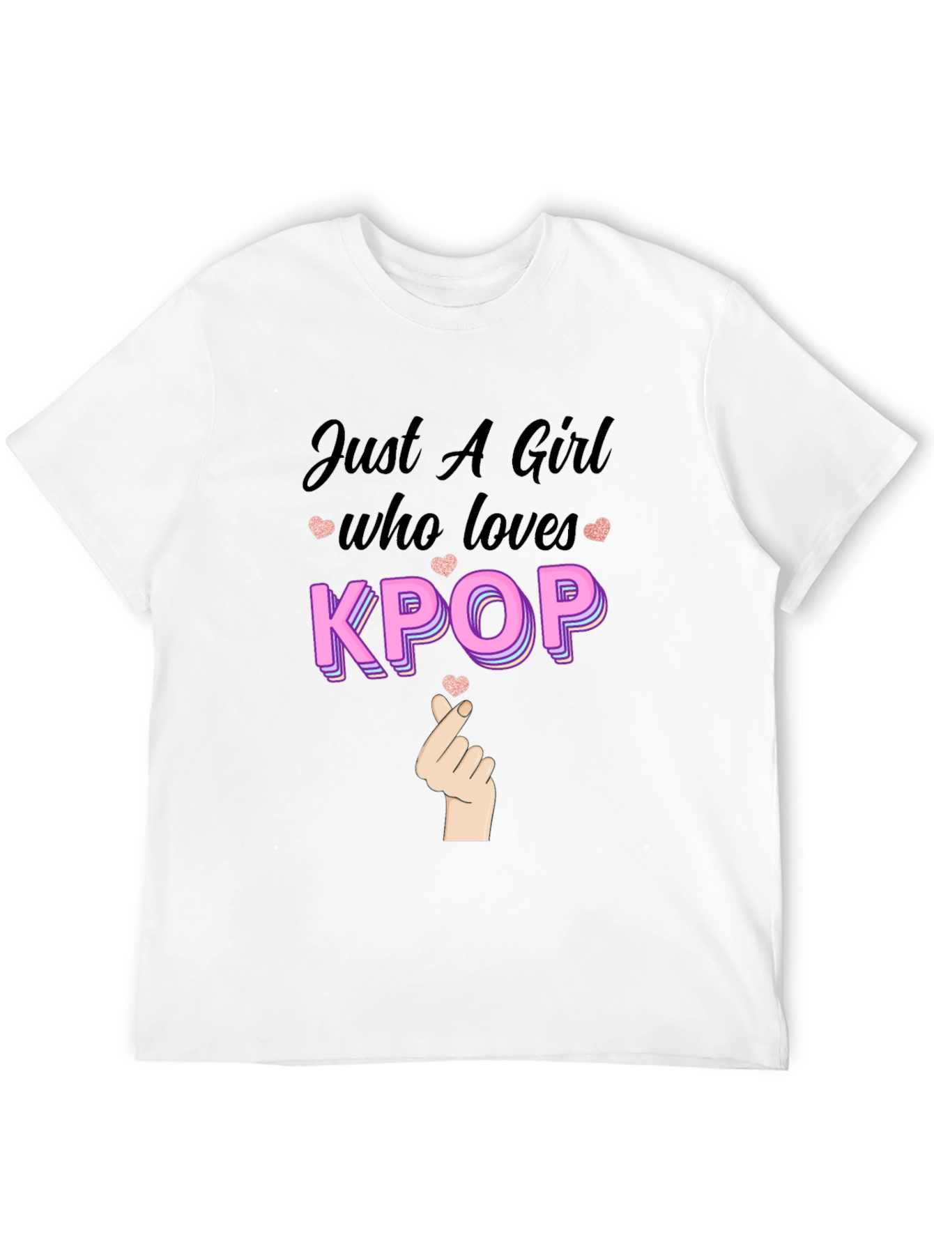 Just A Girl Who Loves Kpop T-Shirt