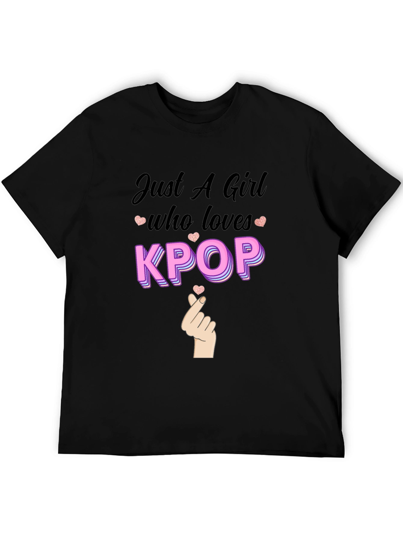 Just A Girl Who Loves Kpop T-Shirt