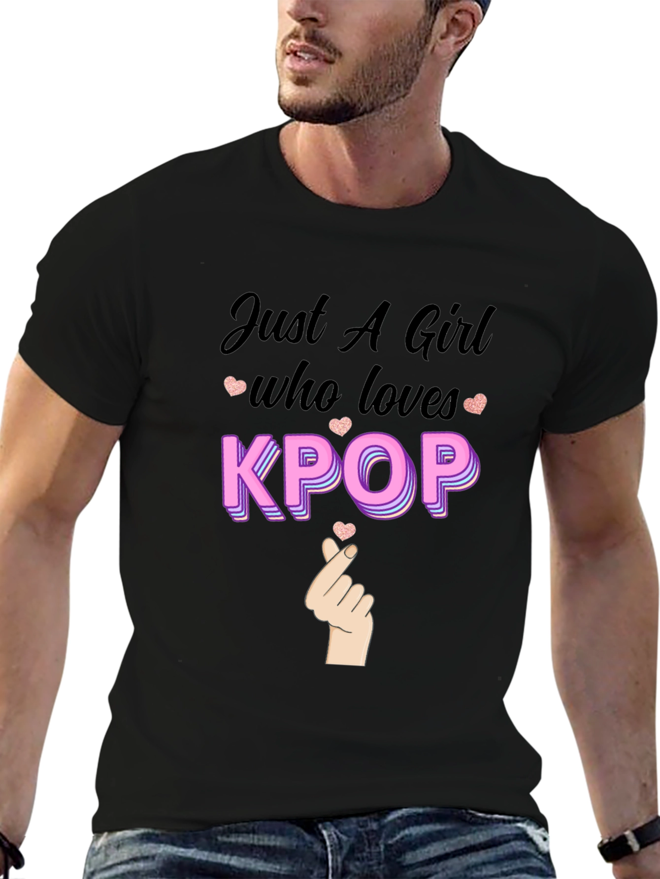 Just A Girl Who Loves Kpop T-Shirt