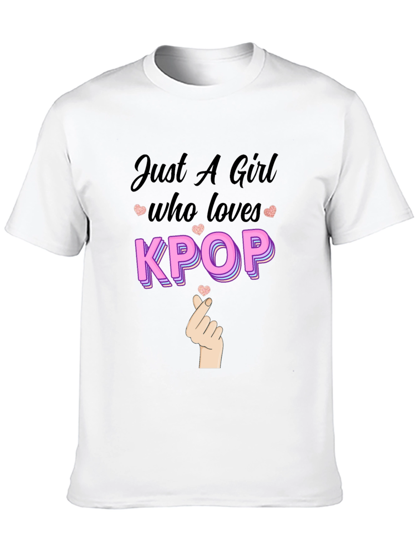 Just A Girl Who Loves Kpop T-Shirt