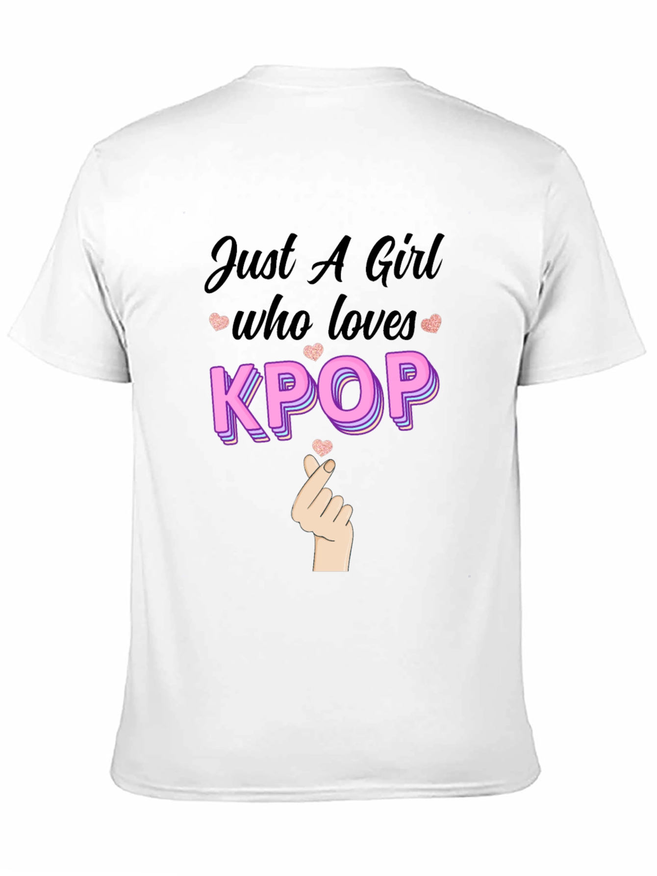 Just A Girl Who Loves Kpop T-Shirt