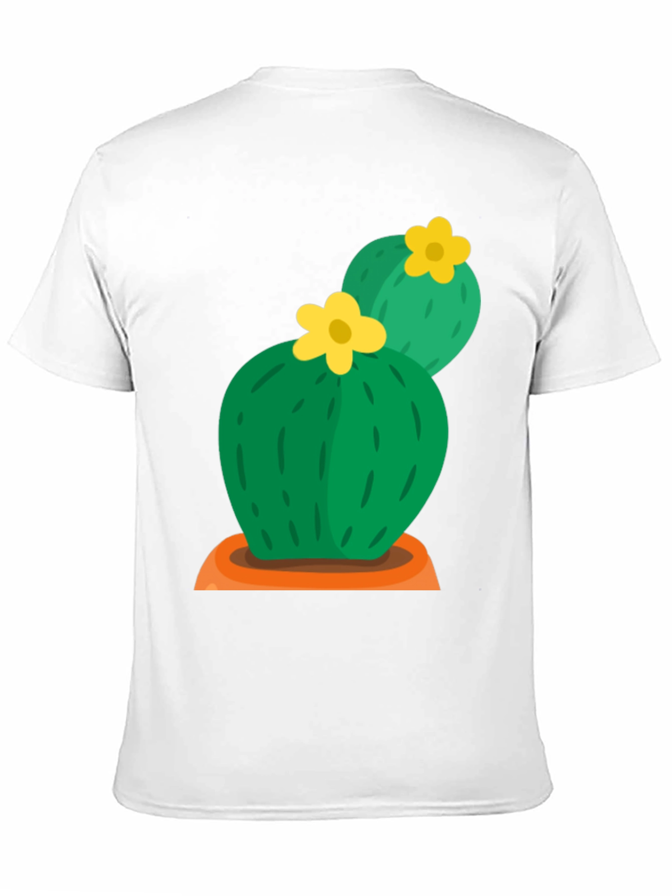 Cactus Flower Graphic Tee - Desert Style