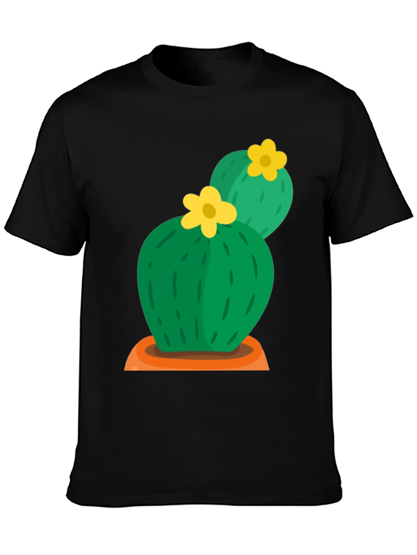 Cactus Flower Graphic Tee - Desert Style