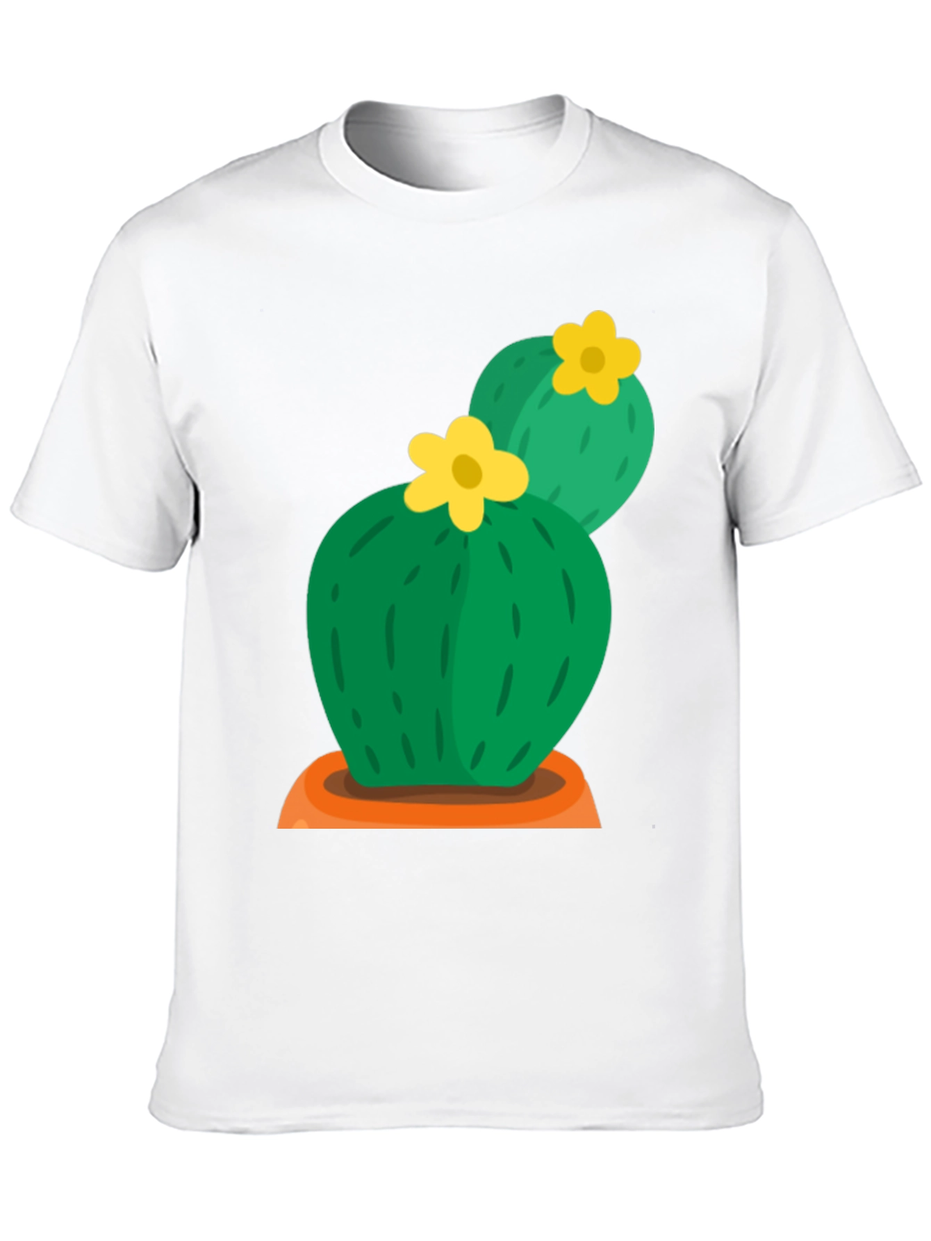 Cactus Flower Graphic Tee - Desert Style