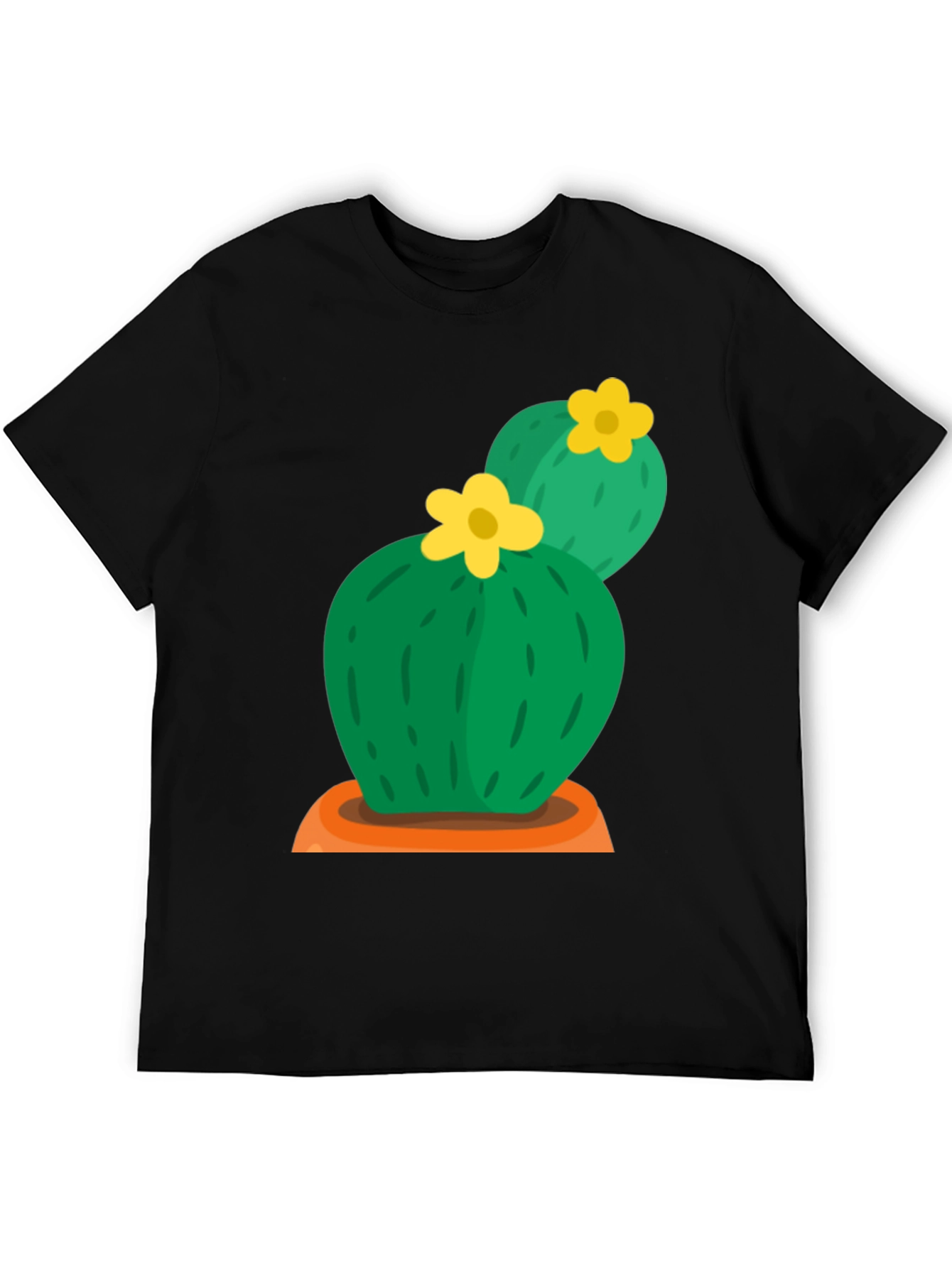 Cactus Flower Graphic Tee - Desert Style
