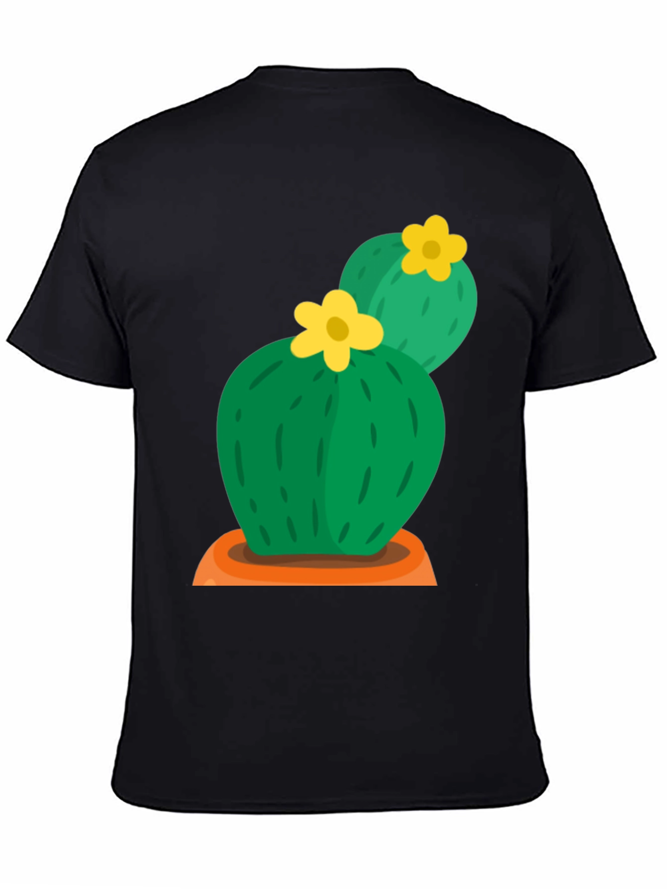 Cactus Flower Graphic Tee - Desert Style