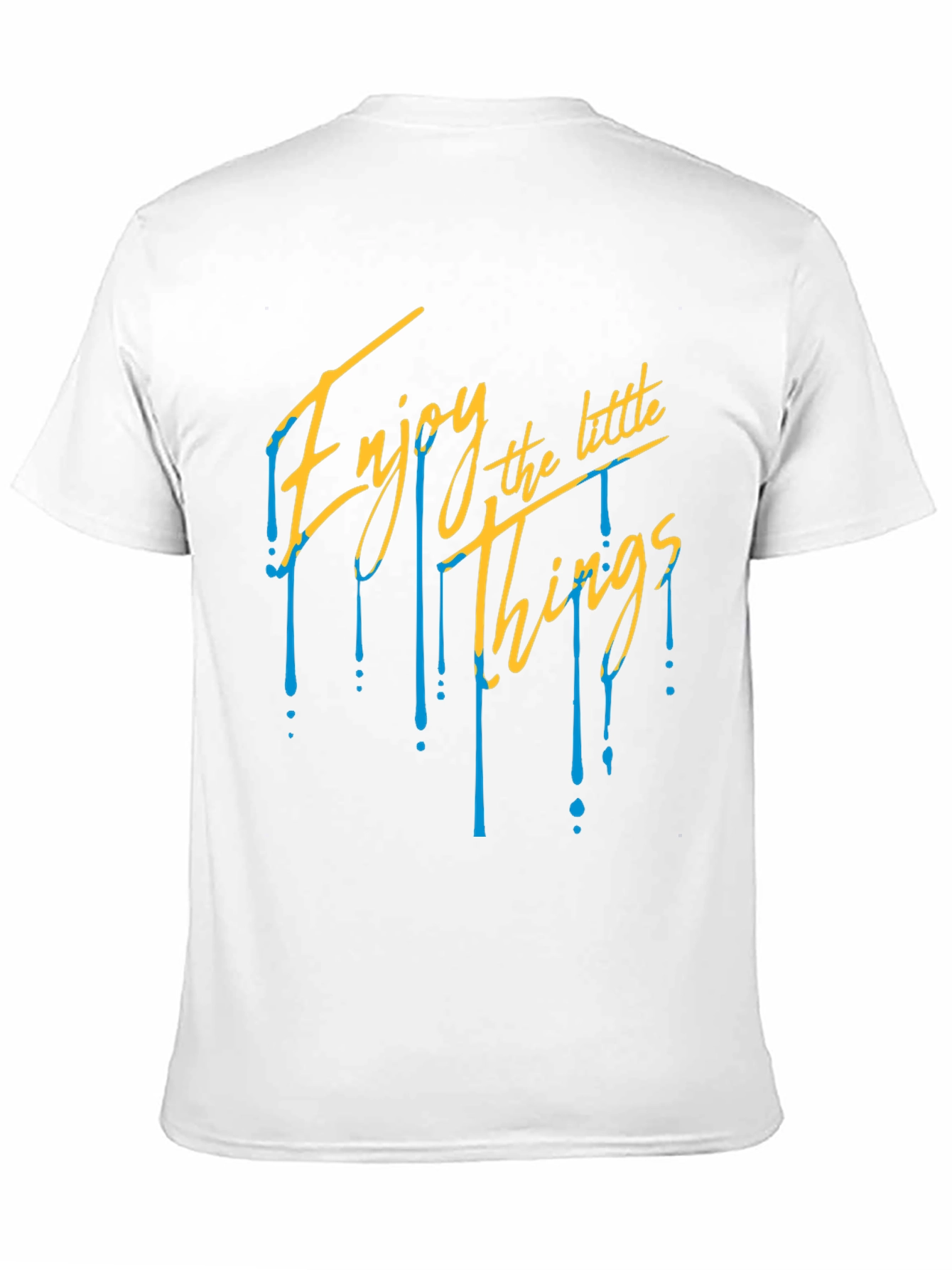 Enjoy the Little Things Graphic Tee - Black