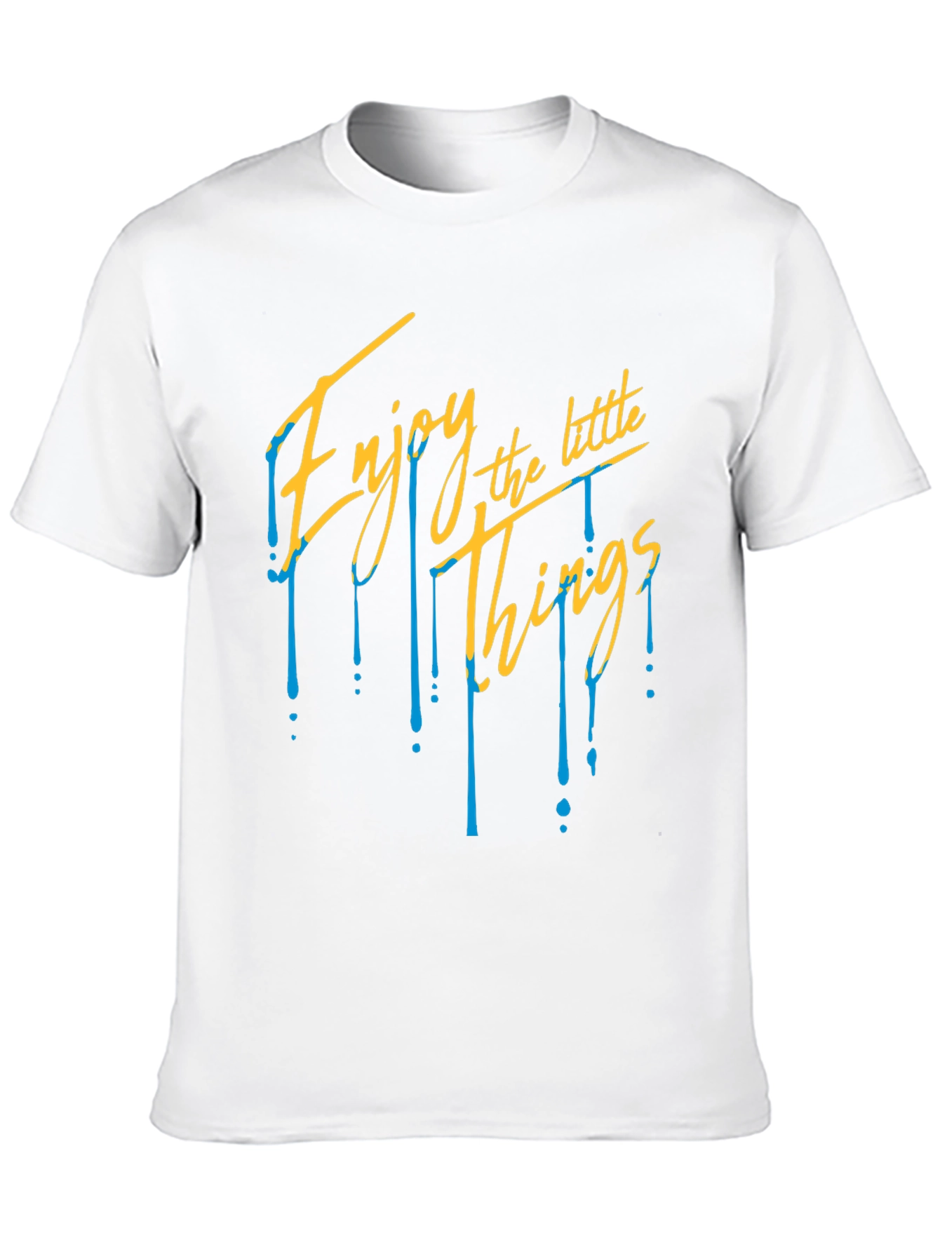 Enjoy the Little Things Graphic Tee - Black