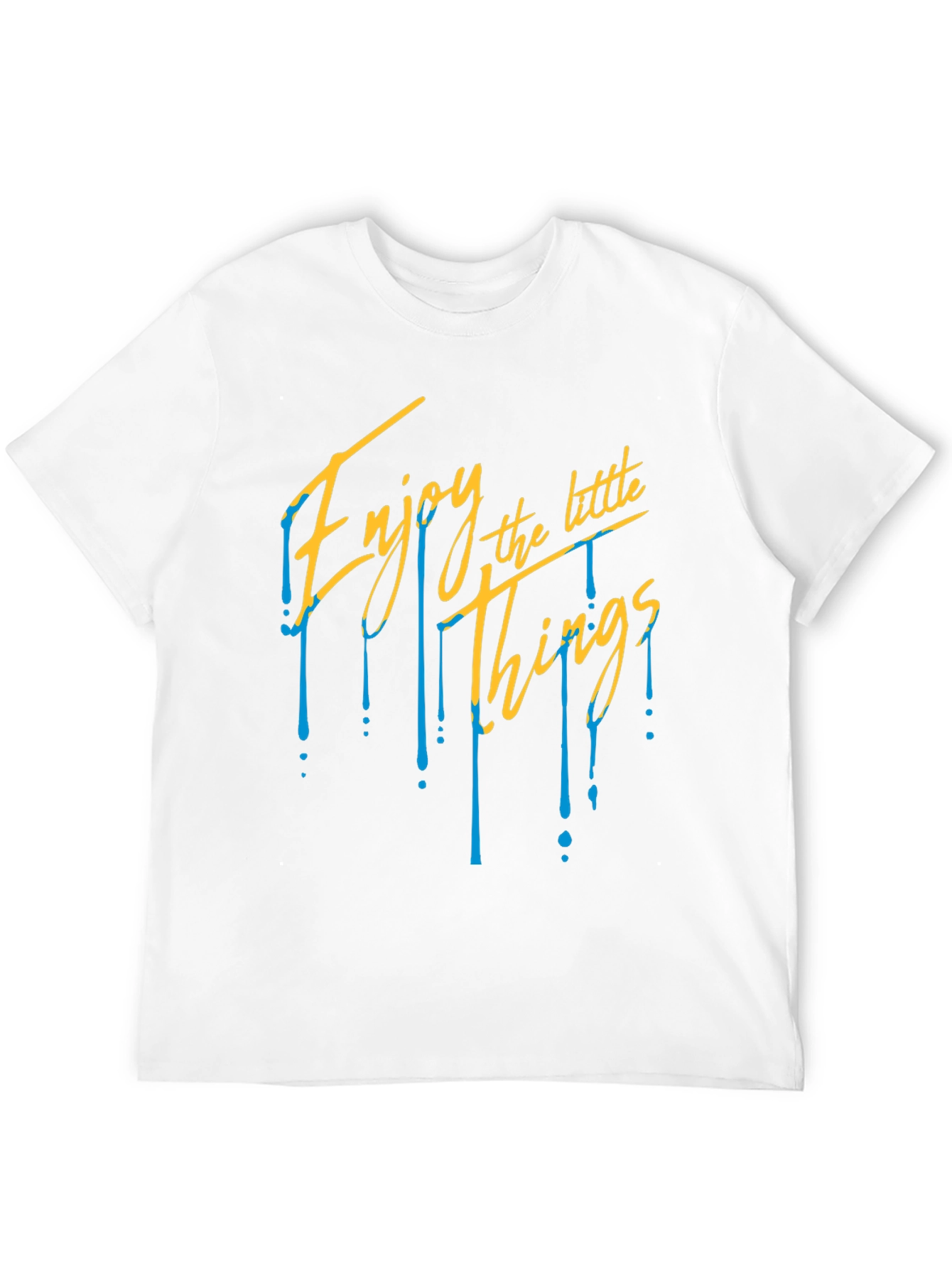 Enjoy the Little Things Graphic Tee - Black