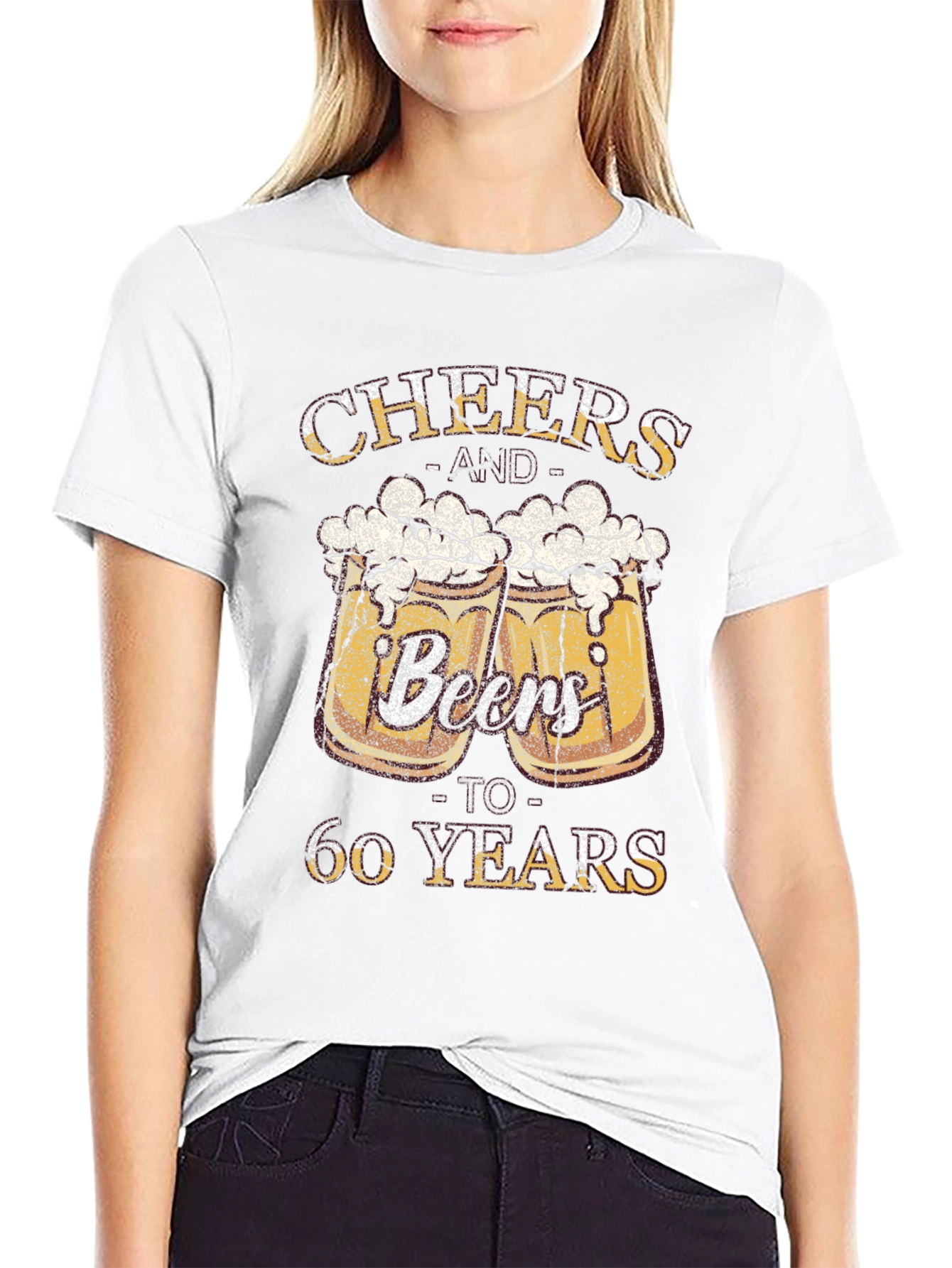 Cheers & Beers to 60 Years T-Shirt