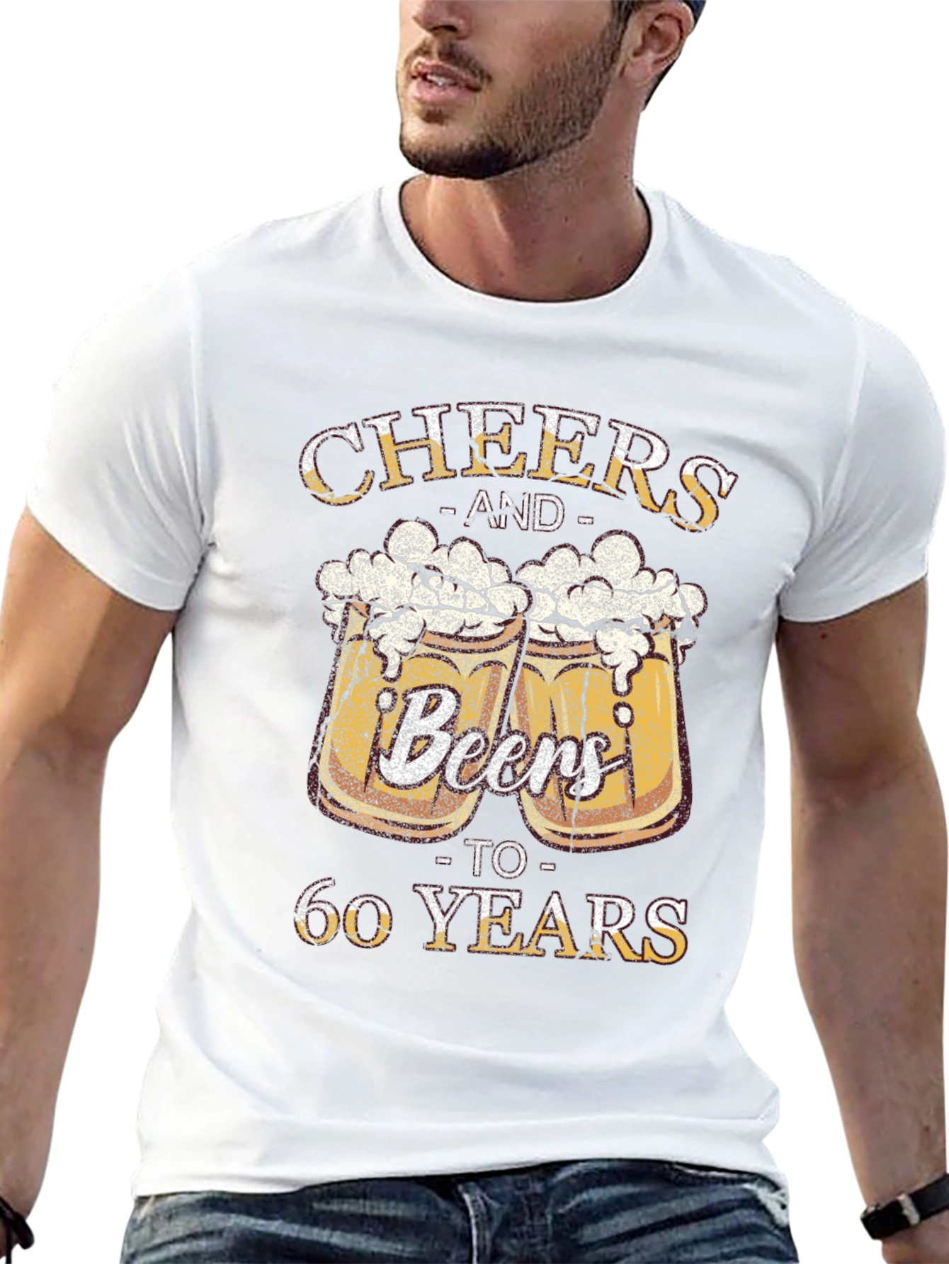 Cheers & Beers to 60 Years T-Shirt