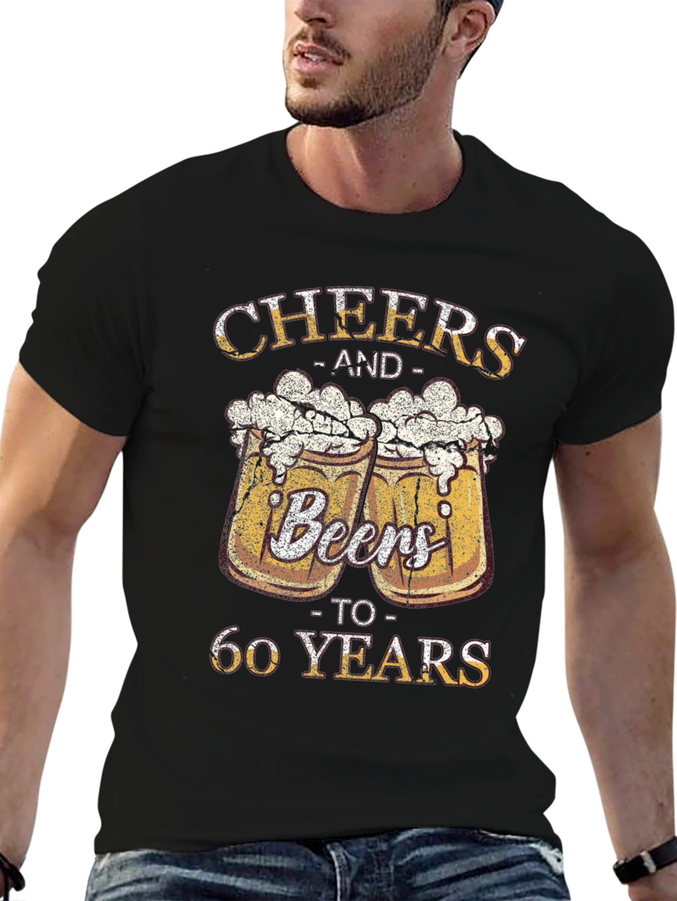 Cheers & Beers to 60 Years T-Shirt