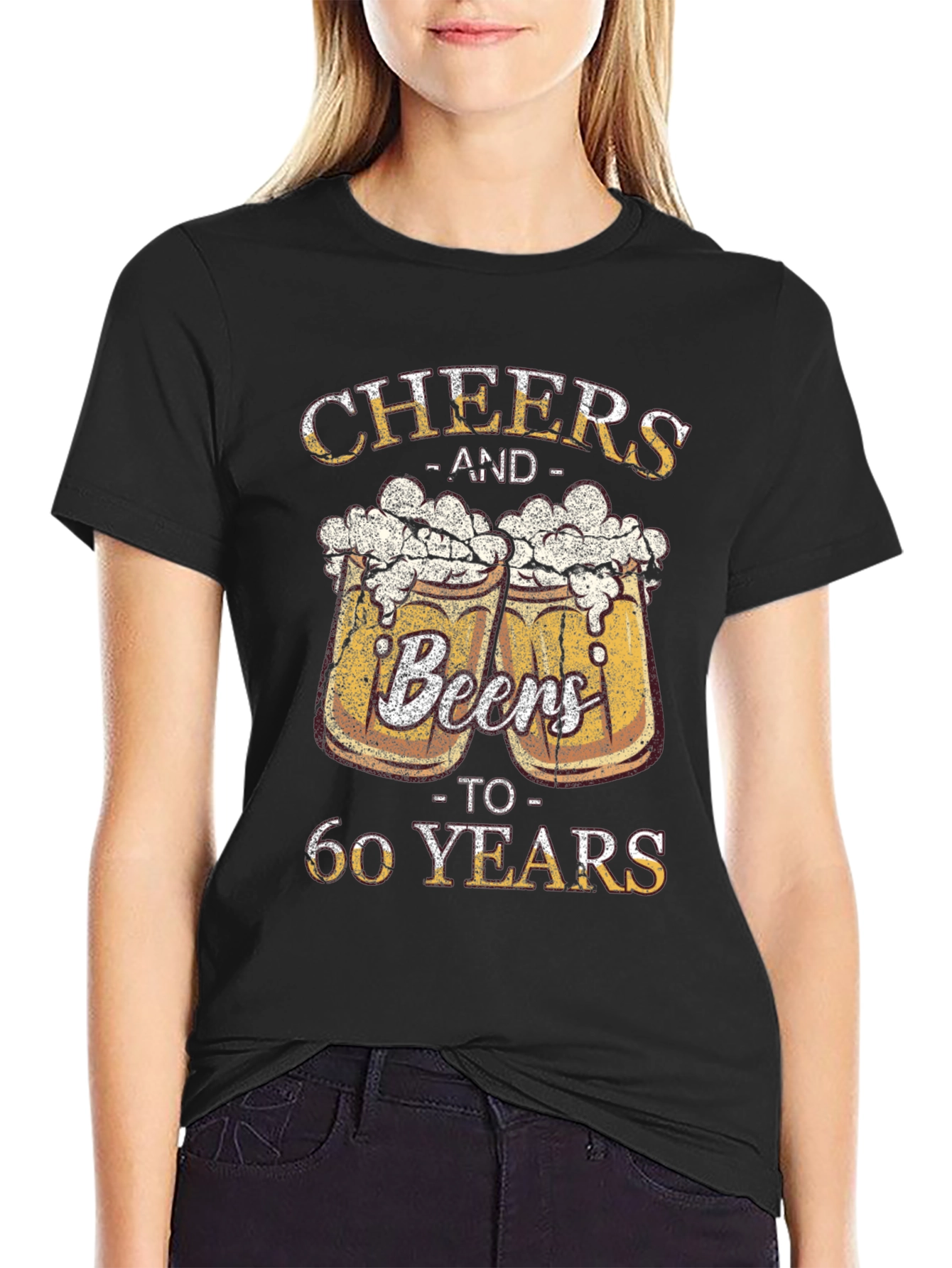 Cheers & Beers to 60 Years T-Shirt
