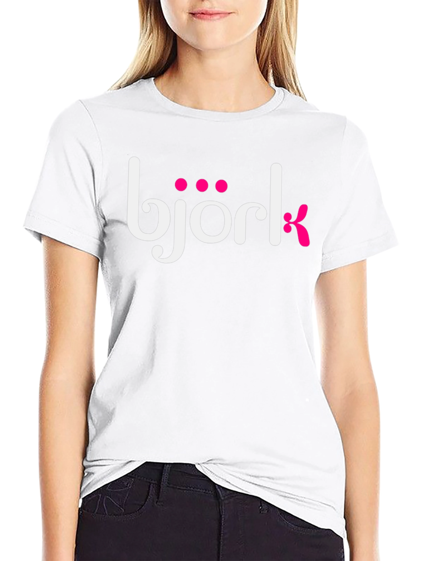Bjork T-Shirt - Black Graphic Tee