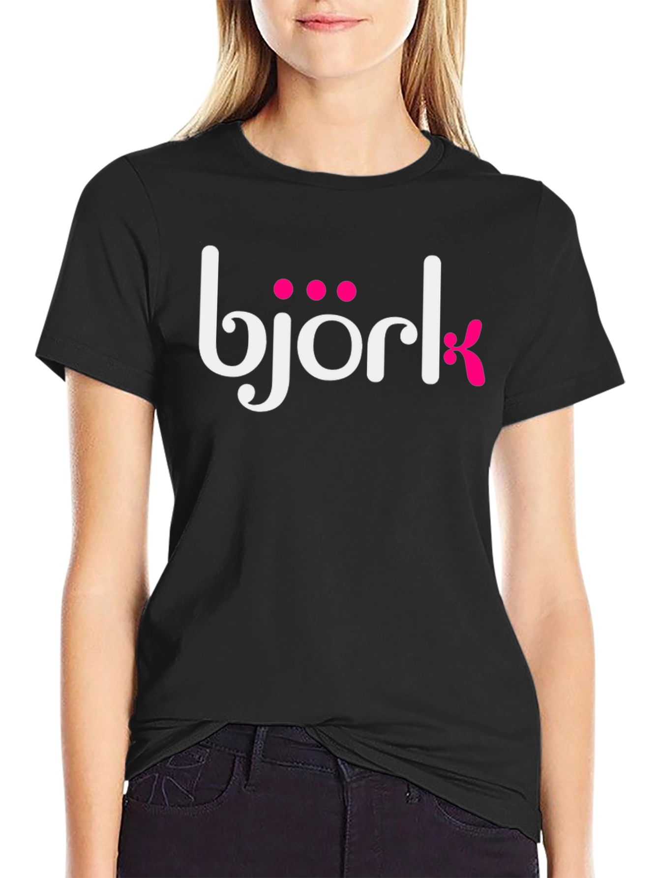 Bjork T-Shirt - Black Graphic Tee