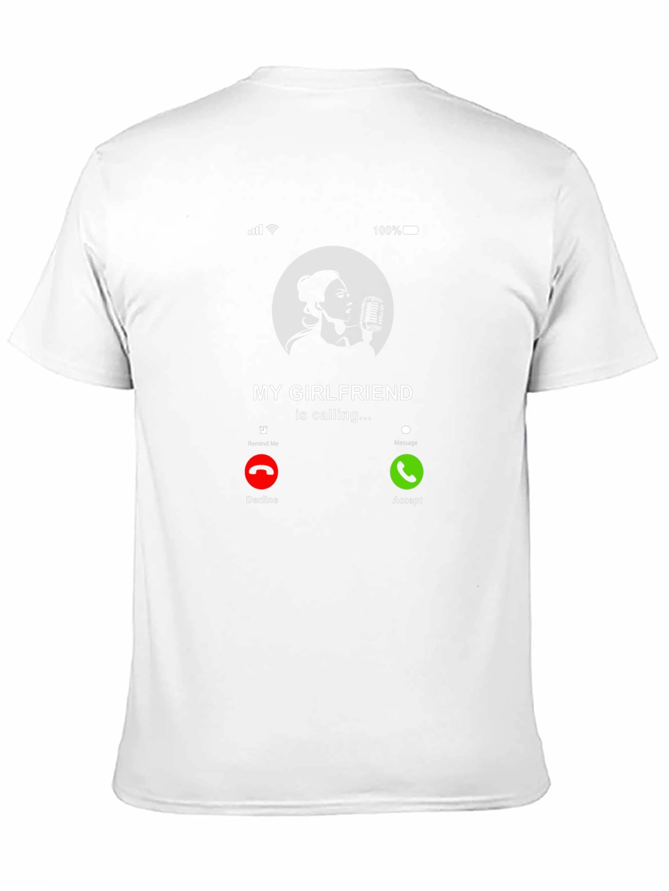 My Girlfriend is Calling Graphic T-Shirt