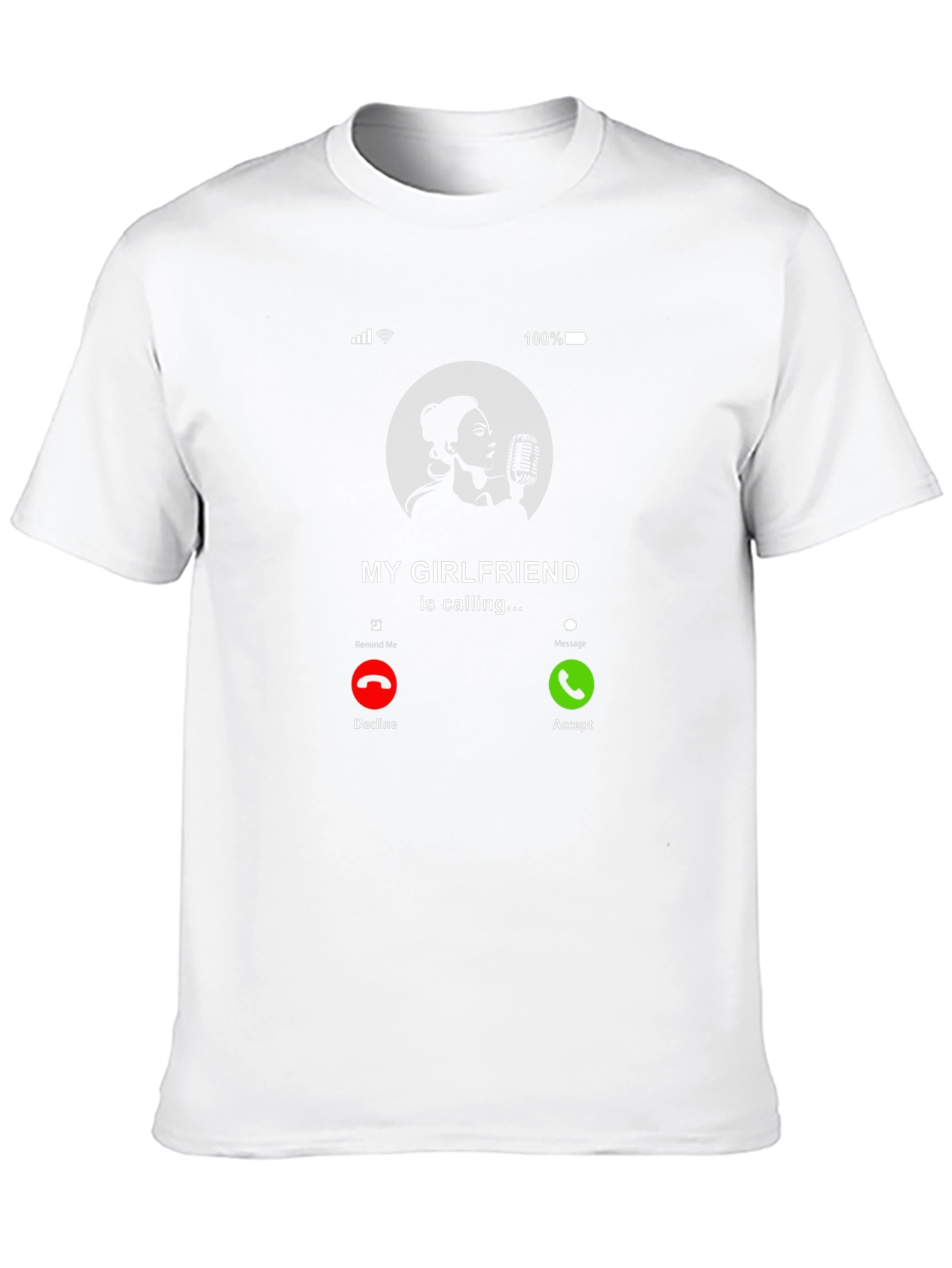 My Girlfriend is Calling Graphic T-Shirt