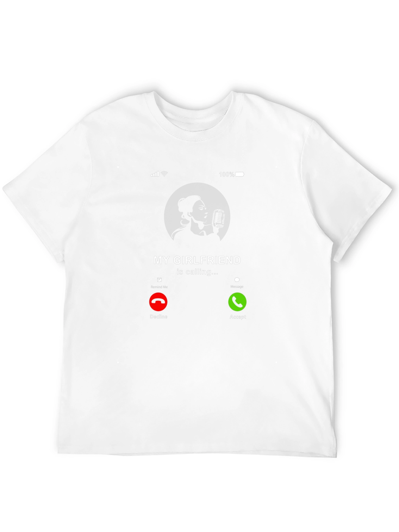 My Girlfriend is Calling Graphic T-Shirt