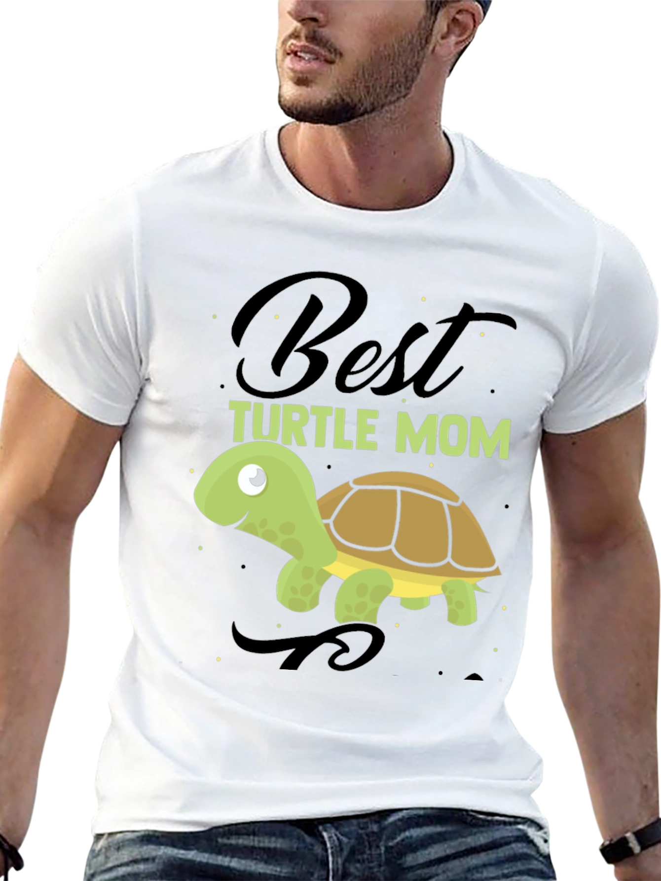 Best Turtle Mom T-Shirt - Cute Animal Lover Gift