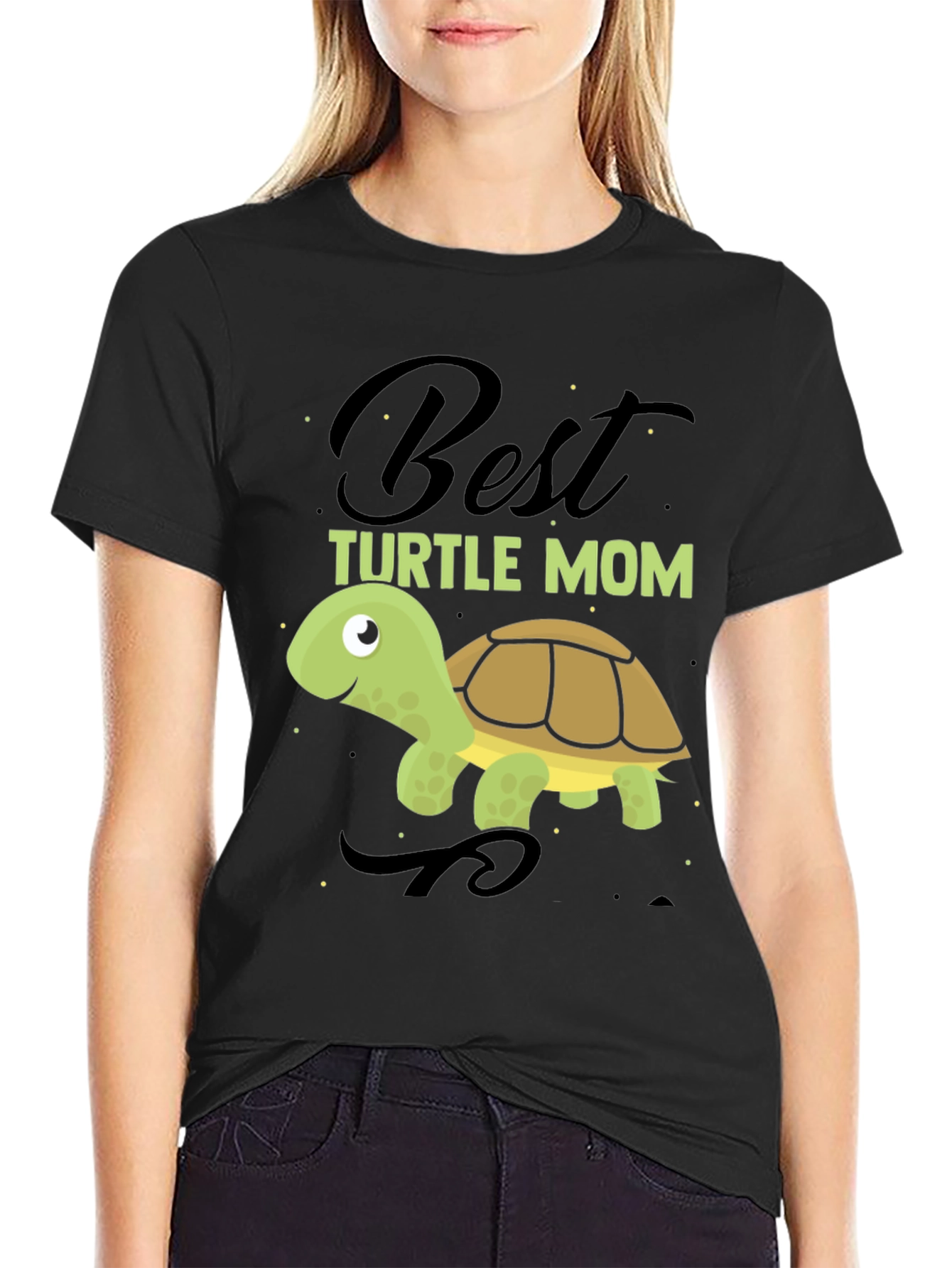 Best Turtle Mom T-Shirt - Cute Animal Lover Gift