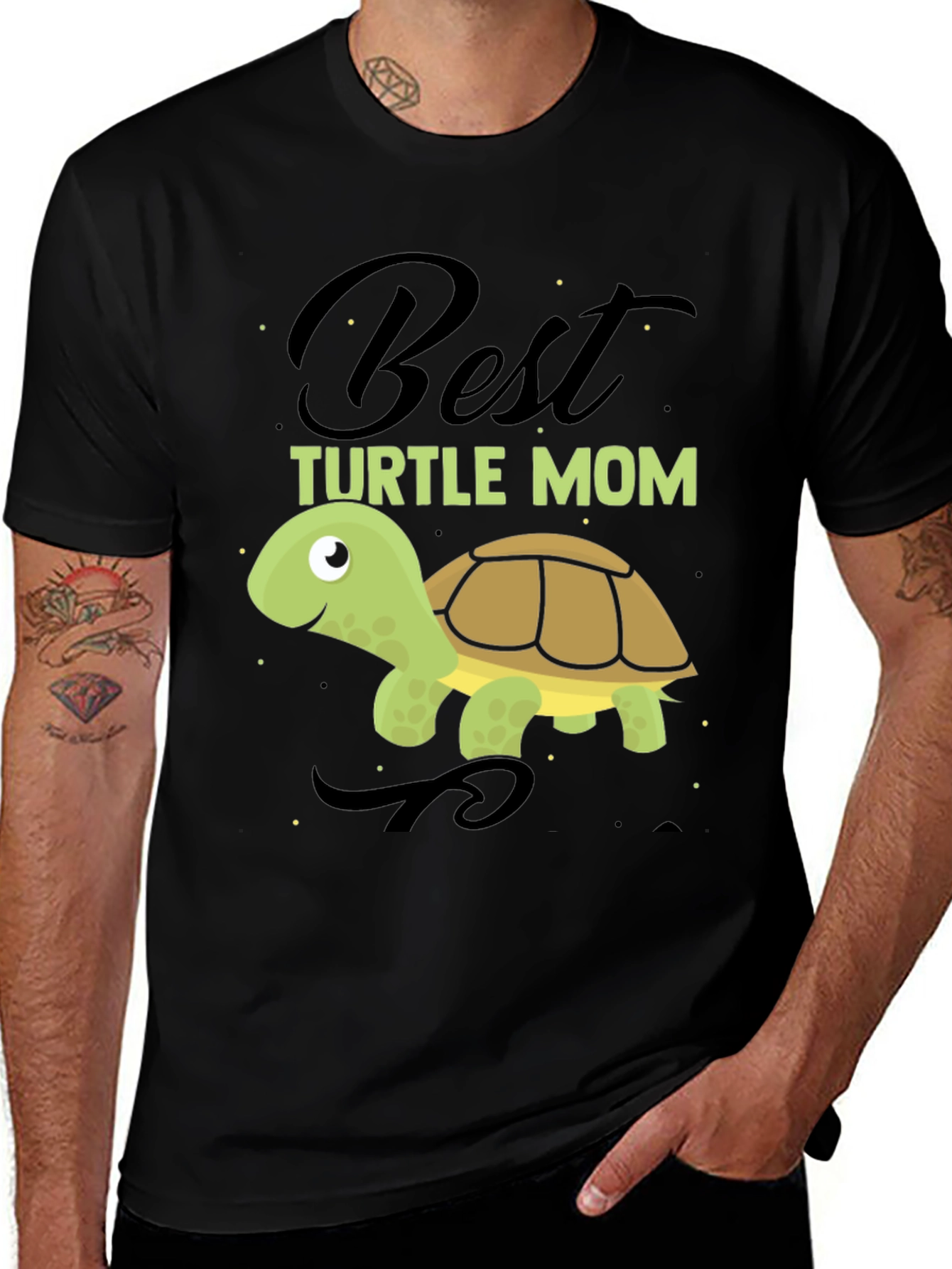 Best Turtle Mom T-Shirt - Cute Animal Lover Gift