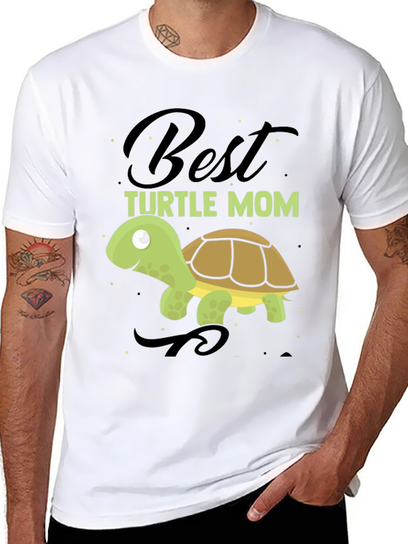 Best Turtle Mom T-Shirt - Cute Animal Lover Gift