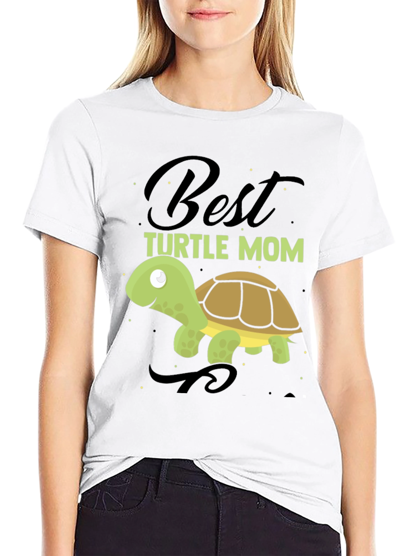 Best Turtle Mom T-Shirt - Cute Animal Lover Gift