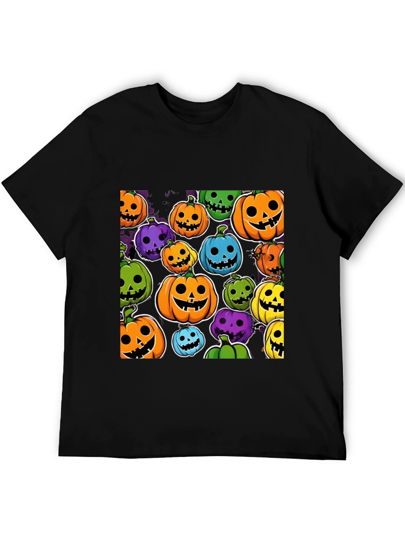 Halloween Pumpkin Print T-Shirt