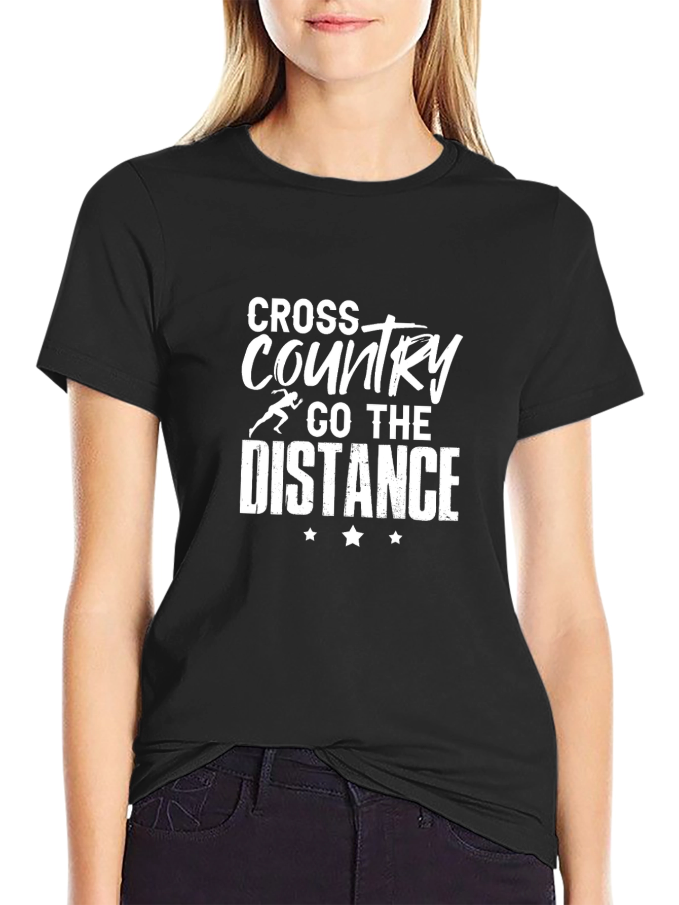 Cross Country Running T-Shirt - Go The Distance