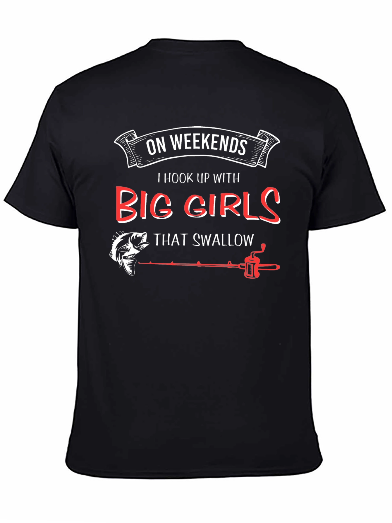 Funny Fishing T-Shirt - On Weekends