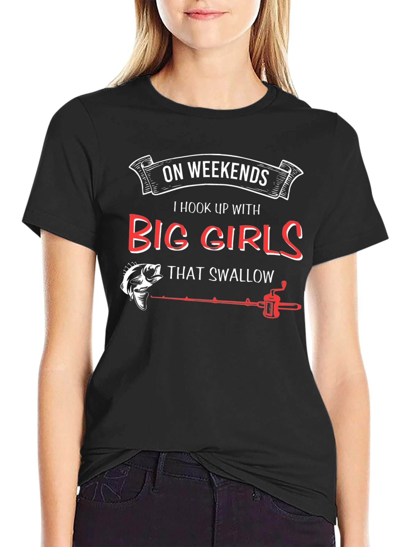 Funny Fishing T-Shirt - On Weekends