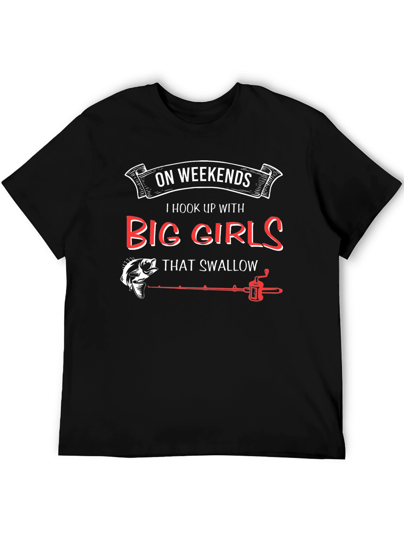 Funny Fishing T-Shirt - On Weekends