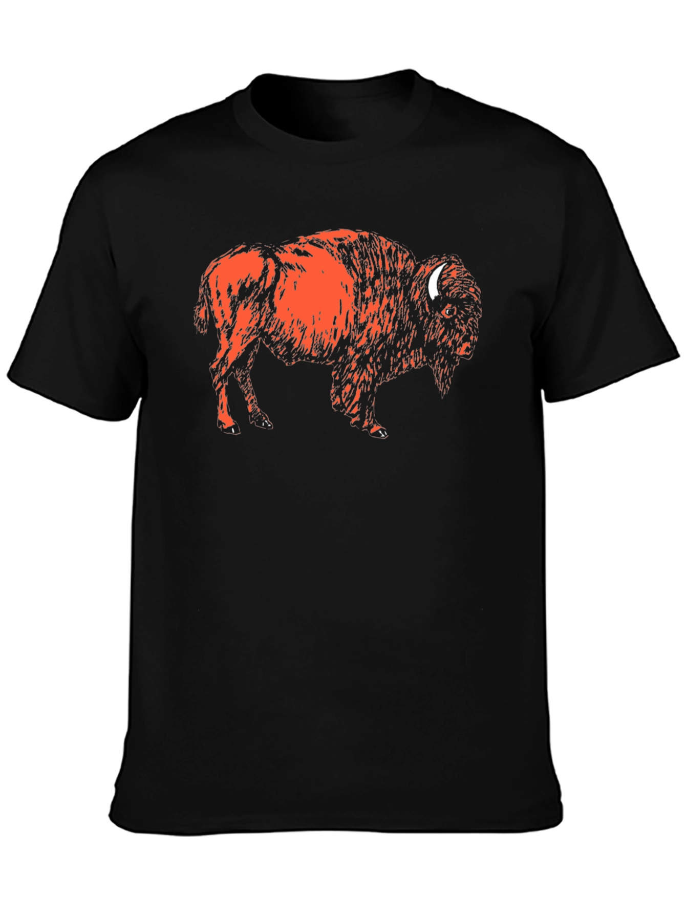 Buffalo Graphic T-Shirt - Black